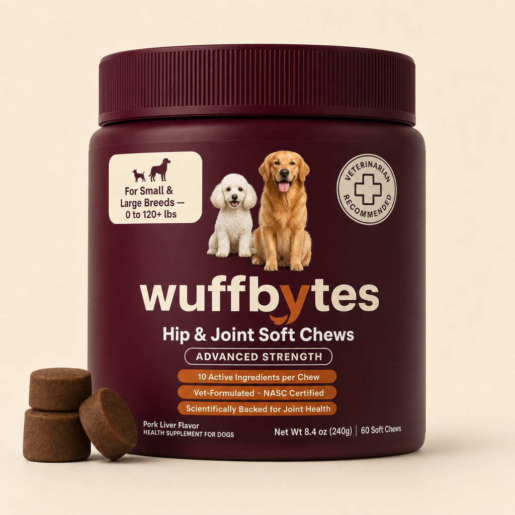 Wuffbytes HJ-01™ Advanced Hip & Joint Chews